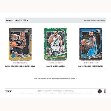 Panini - 2023/24 Donruss Basketball (NBA) - Choice Box - The Card Vault