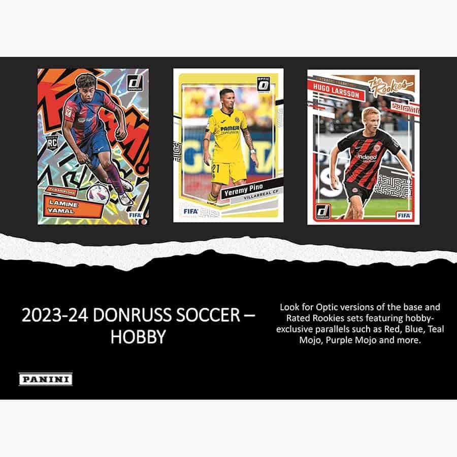 Panini - 2023/24 Donruss Football (Soccer) - Hobby Box - The Card Vault