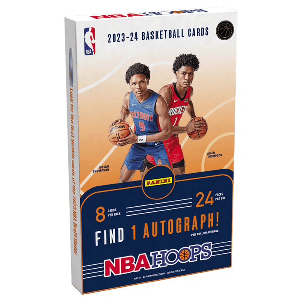 Panini - 2023/24 Hoops Basketball (NBA) - Hobby Box - The Card Vault