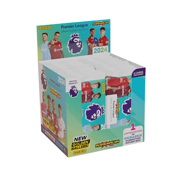 Panini - 2023/24 Premier League Adrenalyn XL Football (Soccer) - Booster Box (70 Packs) - The Card Vault