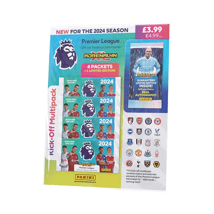 Panini - 2023/24 Premier League Adrenalyn XL Football (Soccer) - Kick-Off Multipack - The Card Vault