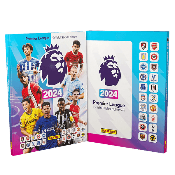 Panini - 2023/24 Premier League Football (Soccer) Sticker Collection - Hardback Album - The Card Vault