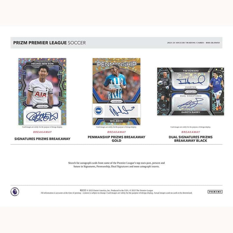 Panini - 2023/24 Prizm Premier League Football (Soccer) - Breakaway Box - The Card Vault