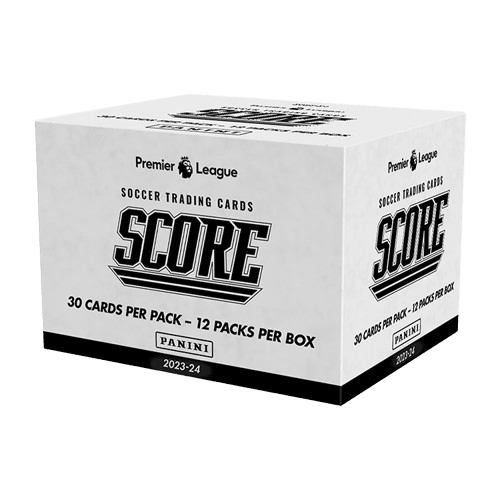 Panini - 2023/24 Score Premier League Football (Soccer) - Fat Pack Box (12 Packs) - The Card Vault