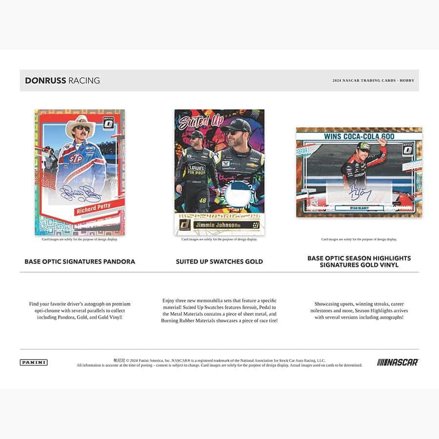 Panini - 2024 Donruss NASCAR Racing - Hobby Box - The Card Vault