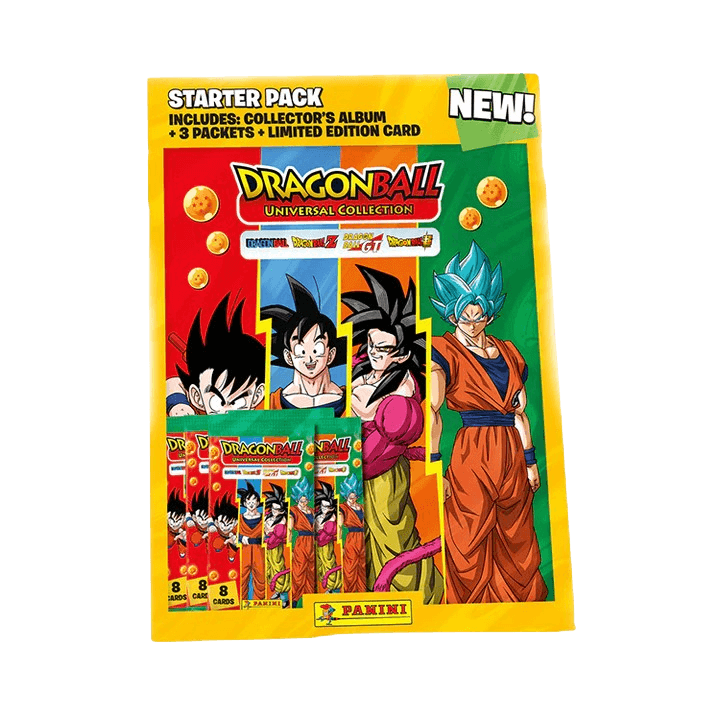 Panini - Dragon Ball Universal Trading Card Collection - Starter Pack - The Card Vault