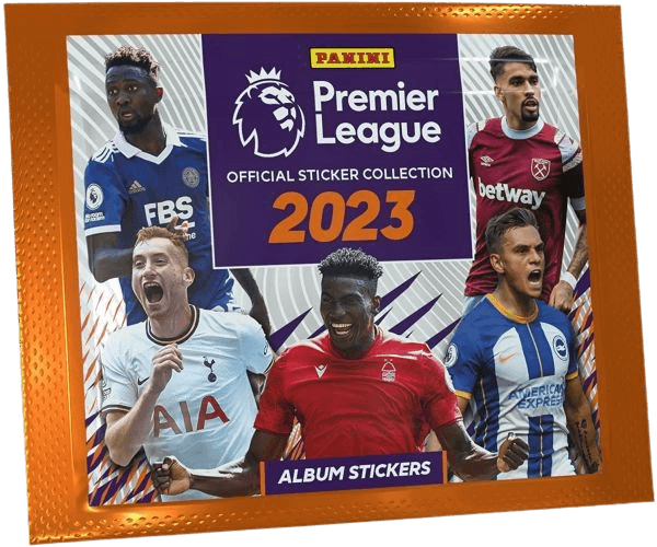 Panini Premier League Official Sticker Collection 2023 - Booster Box (100 packets) - The Card Vault
