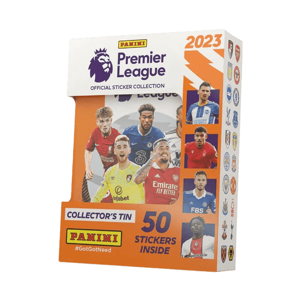 Panini Premier League Official Sticker Collection 2023 - Pocket Tin - The Card Vault