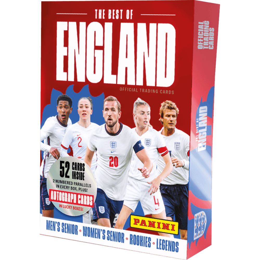 Panini - The Best of England Football (Soccer) - Collection Box - The Card Vault