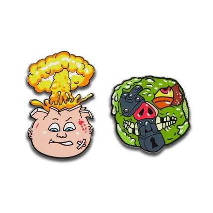 Pinfinity: GPK vs. Madballs - Lock Lips VS Adam Bomb (Limited Edition Set) - The Card Vault