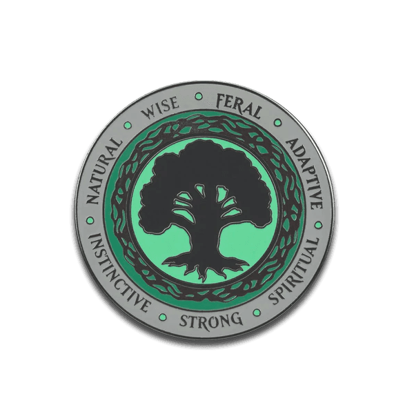 Pinfinity - Magic: The Gathering - Green Mana Crest AR Pin - The Card Vault