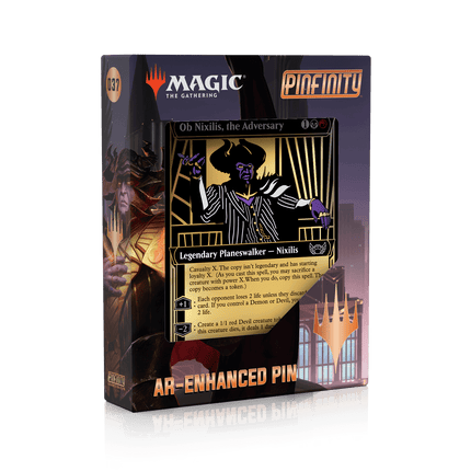 Pinfinity - Magic: The Gathering - Ob Nixilis AR Pin - The Card Vault