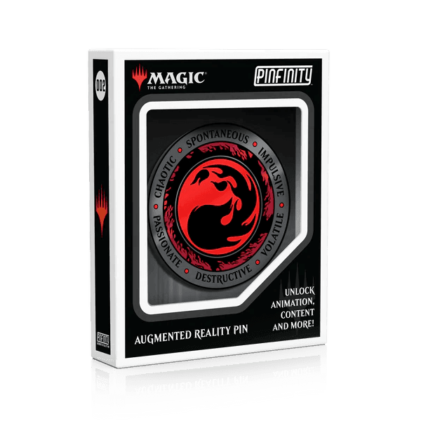 Pinfinity - Magic: The Gathering - Red Mana Crest AR Pin - The Card Vault