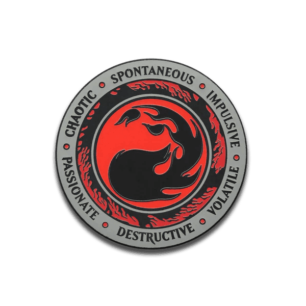 Pinfinity - Magic: The Gathering - Red Mana Crest AR Pin - The Card Vault