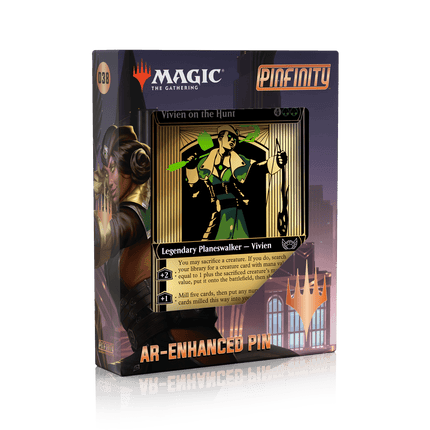 Pinfinity - Magic: The Gathering - Vivien on the Hunt AR Pin - The Card Vault