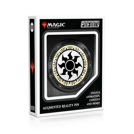 Pinfinity - Magic: The Gathering - White Mana Crest AR Pin - The Card Vault