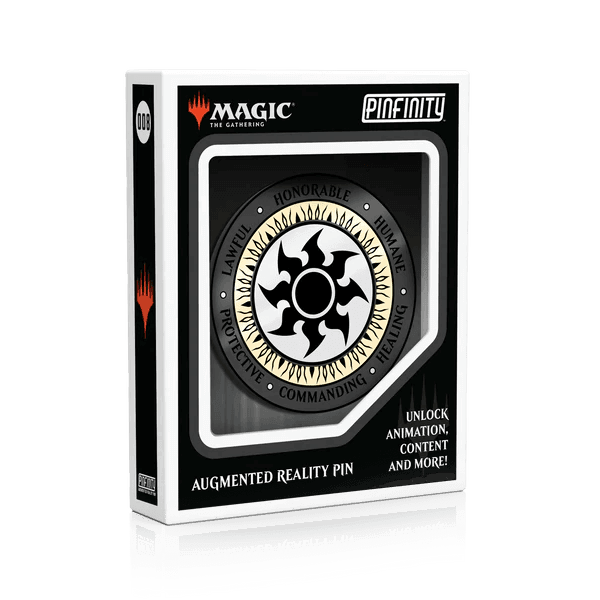 Pinfinity - Magic: The Gathering - White Mana Crest AR Pin - The Card Vault