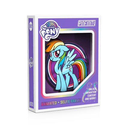 Pinfinity: My Little Pony - Rainbow Dash AR Pin - The Card Vault