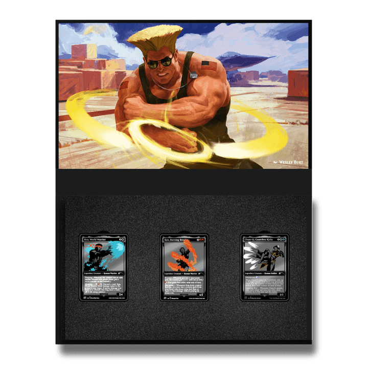 Pinfinity: Secret Lair x Street Fighter - AR Pin Set (Limited Edition) - The Card Vault