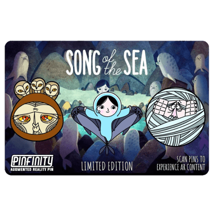 Pinfinity: Song Of The Sea - 3 Pin AR Set (Limited Edition) - The Card Vault