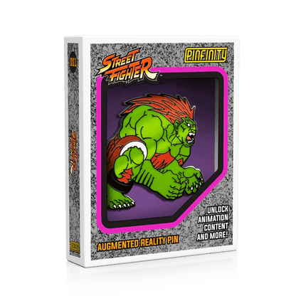 Pinfinity: Street Fighter - Blanka AR Pin - The Card Vault