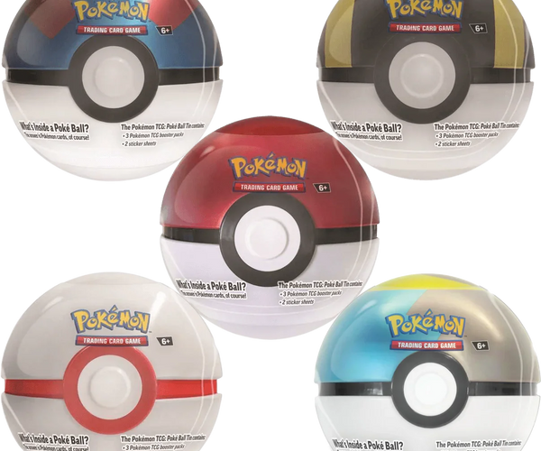 pokemon tcg pokeball cards Pokemon TCG - Scarlet & Violet - Poke Ball Tin
