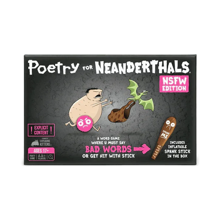 Poetry for Neanderthals Card Game (NSFW Edition) - The Card Vault