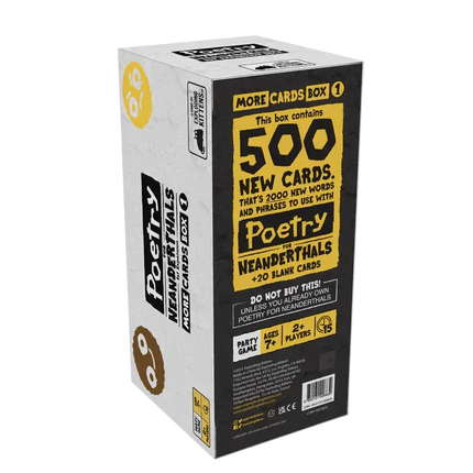 Poetry for Neanderthals - More Cards Box 1 - The Card Vault