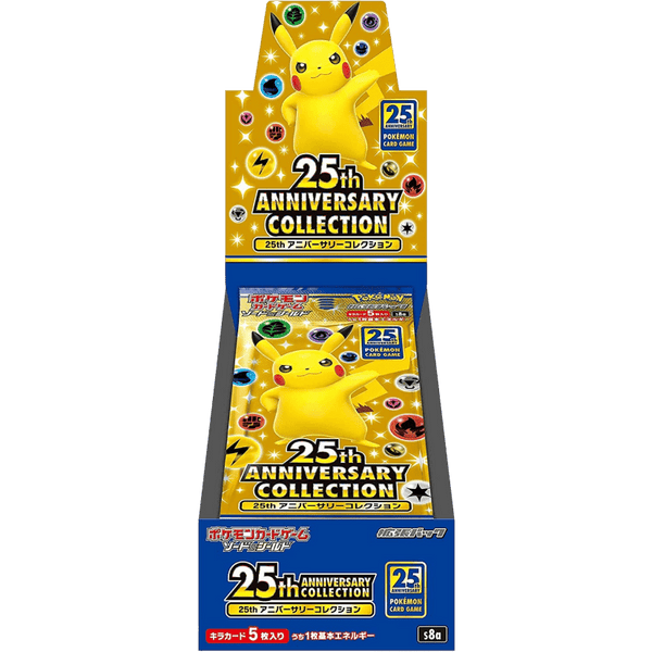 Pokemon TCG: 25th Anniversary Collection (s8a) Booster Box (Japanese) - The Card Vault