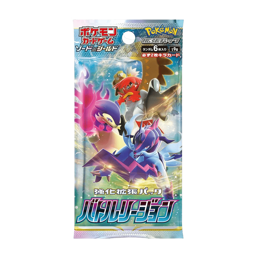 Pokemon TCG: Battle Region (s9a) Booster Pack (Japanese) - The Card Vault