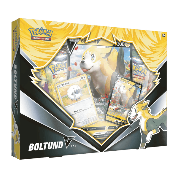 Pokemon TCG: Boltund V Collection Box - The Card Vault