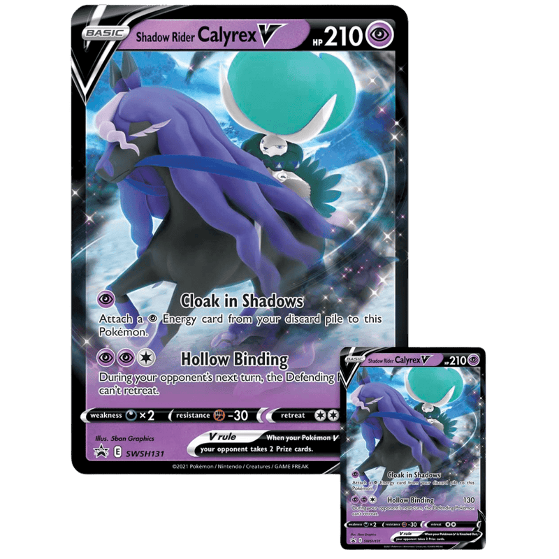 Pokemon TCG: Calyrex V Collection Box - Shadow Rider - The Card Vault