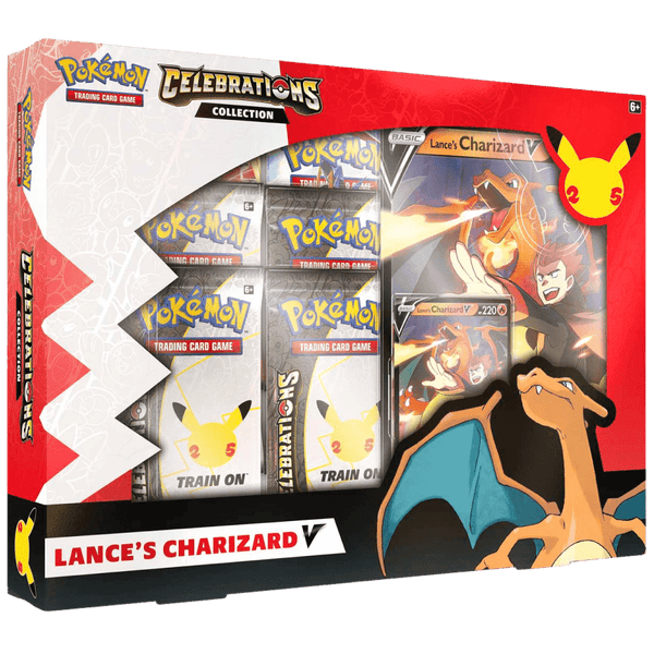 Pokemon TCG: Celebrations Collection Box - Lance's Charizard - The Card Vault