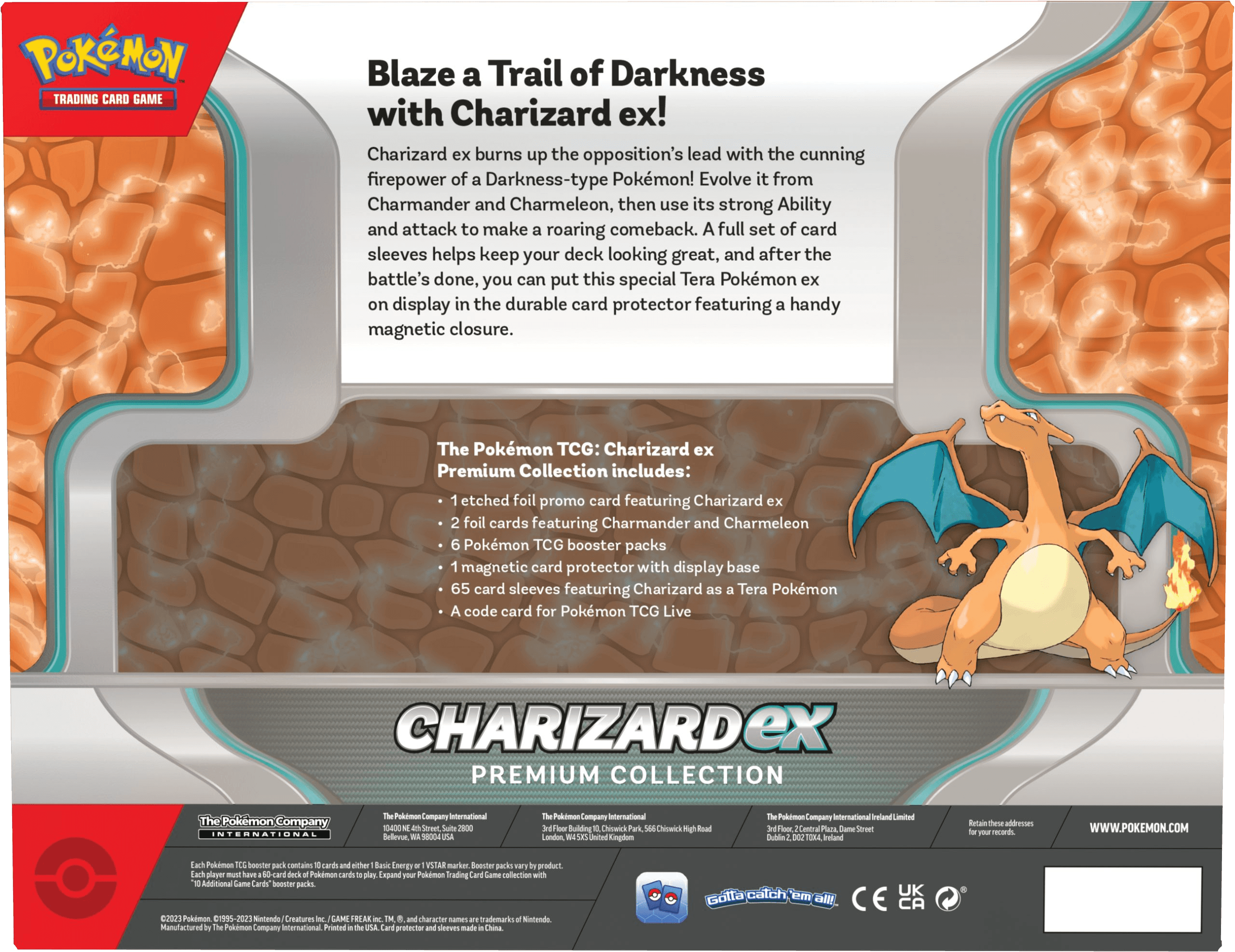 Pokemon TCG: Charizard EX Premium Collection Box - The Card Vault