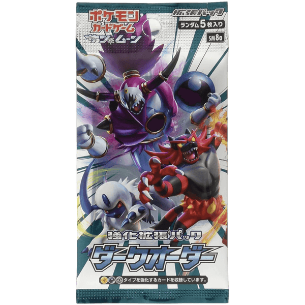 Pokemon TCG: Dark Order (SM8a) Booster Pack (Japanese) - The Card Vault