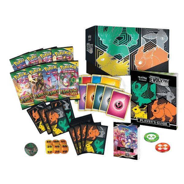 Pokemon TCG: Evolving Skies Elite Trainer Box - Leafeon, Umbreon, Jolteon, Flareon - The Card Vault