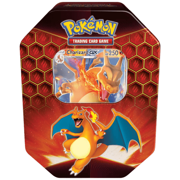 Pokemon TCG: Hidden Fates Tin - Charizard GX - The Card Vault