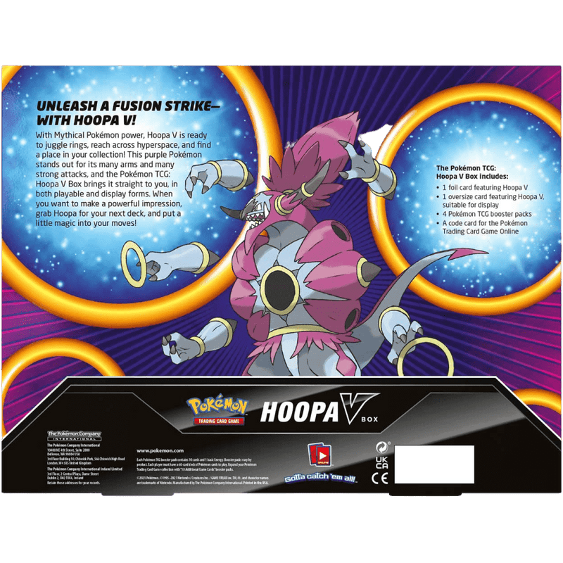 Pokemon TCG: Hoopa V Collection Box - The Card Vault