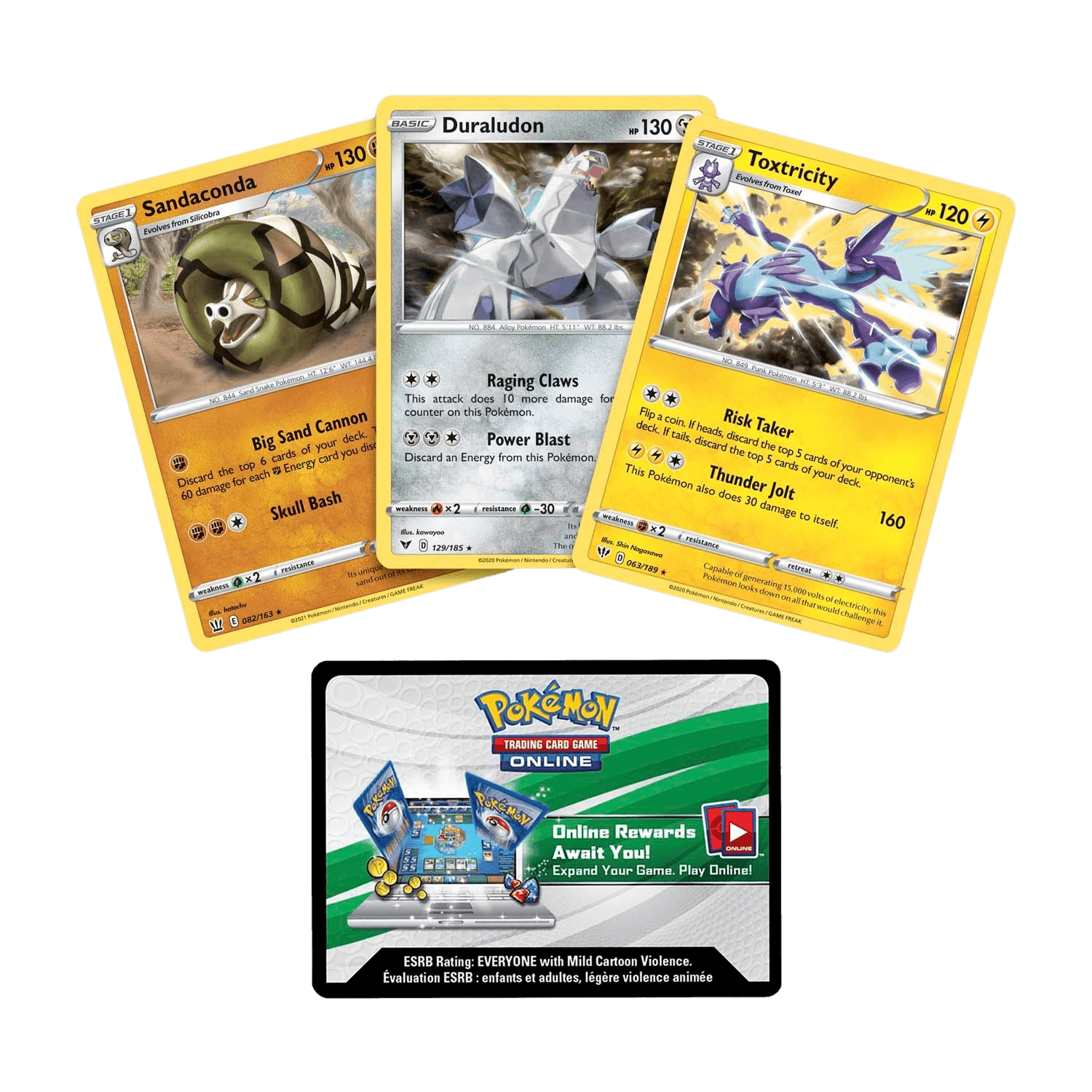 Pokemon TCG: Knock Out Collection (Toxtricity, Duraludon & Sandaconda) - The Card Vault