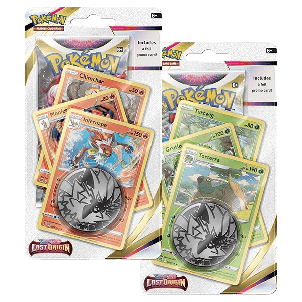 Pokemon TCG: Lost Origin Premium Checklane Blister Pack - Infernape/Torterra - The Card Vault