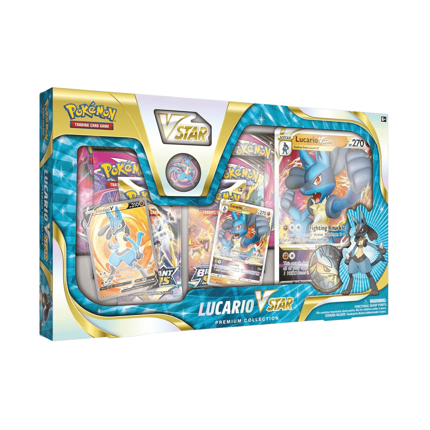 Pokemon TCG: Lucario VSTAR Special Collection Box - The Card Vault
