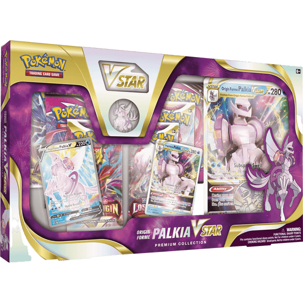 Pokemon TCG: Origin Forme Palkia VSTAR Special Collection Box - The Card Vault