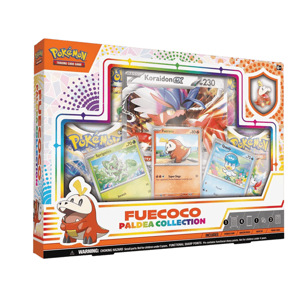 Pokemon TCG: Paldea Collection Box - Fuecoco - The Card Vault