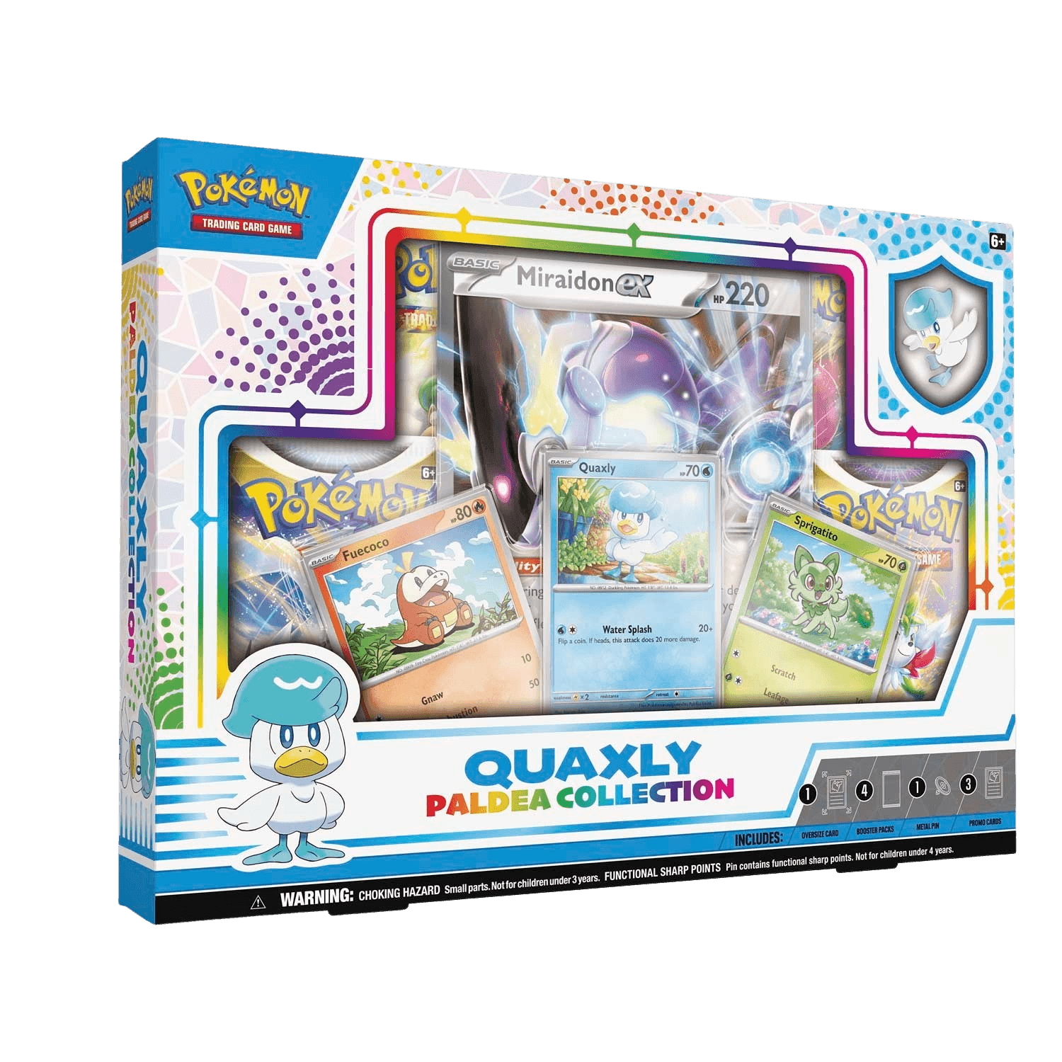 Pokemon TCG: Paldea Collection Box - Quaxly - The Card Vault