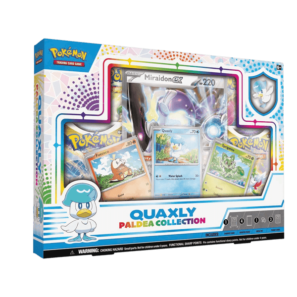 Pokemon TCG: Paldea Collection Box - Quaxly - The Card Vault