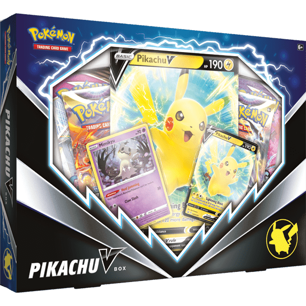 Pokemon TCG: Pikachu V Collection Box - The Card Vault