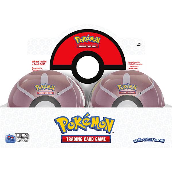 Pokemon TCG: Poke Ball Tin Series 8 - The Card Vault