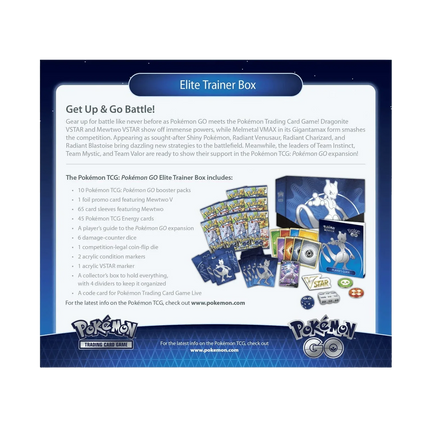 Pokemon TCG: Pokémon GO Elite Trainer Box - The Card Vault