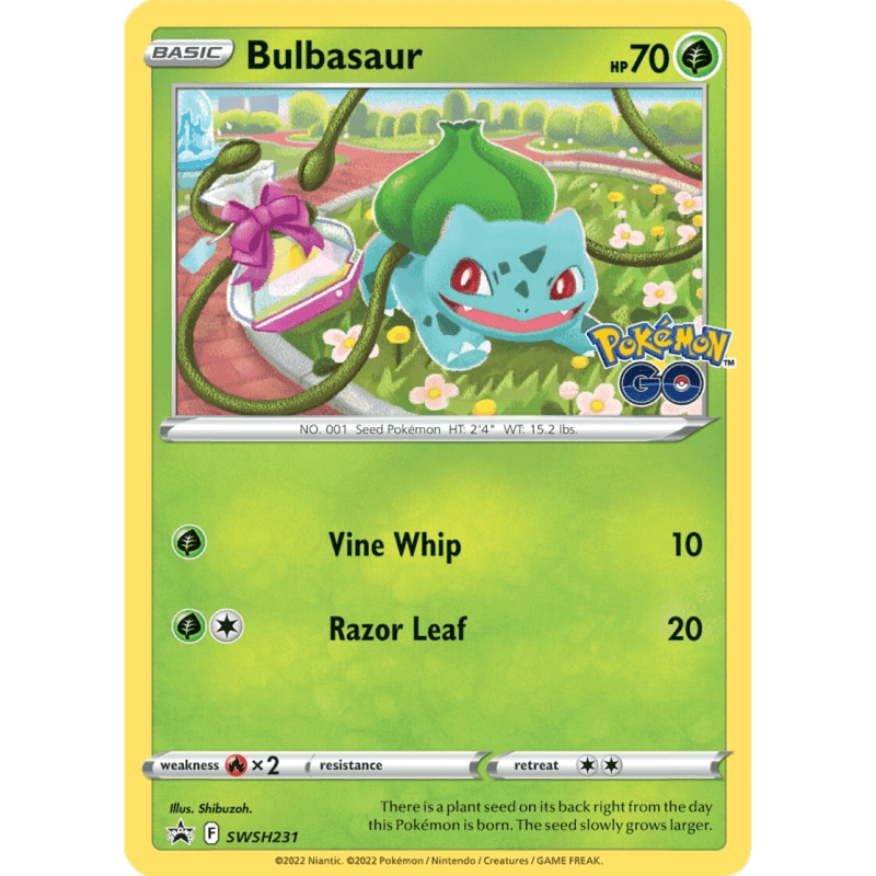 Pokemon TCG: Pokémon GO Pin Collection - Bulbasaur - The Card Vault