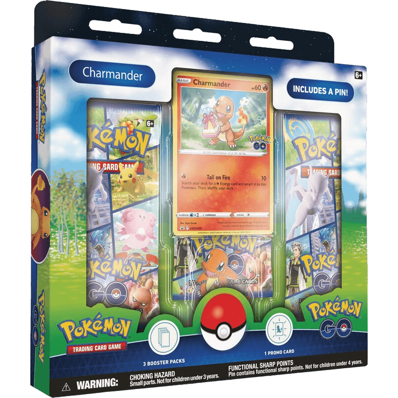 Pokemon TCG: Pokémon GO Pin Collection - Charmander - The Card Vault